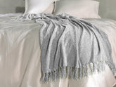 Plaid Ciniglia Dove Grey - 100% Polyester
